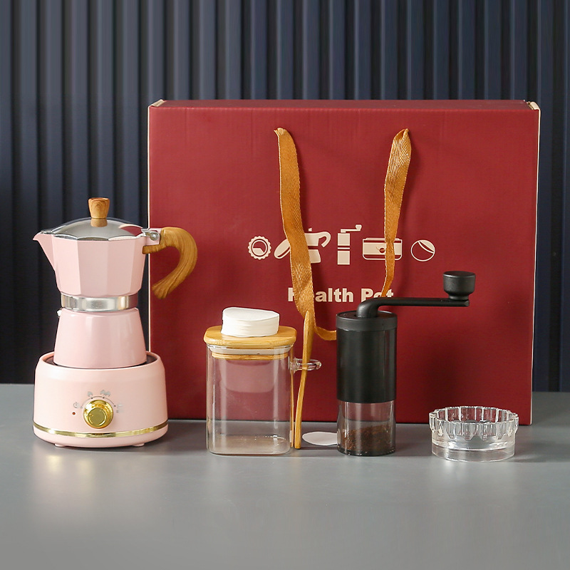 Home Office Moka - Set de Café Premium para Preparación