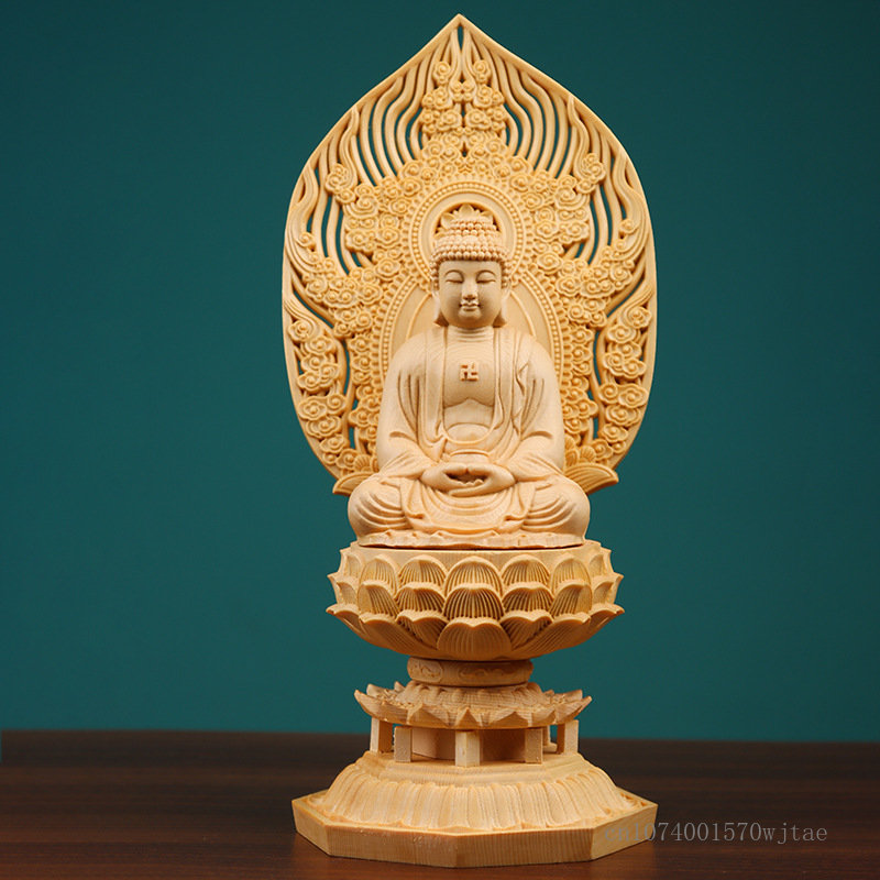 Home Office Feng Shui - Estatua de Buda Shakyamuni para decoración