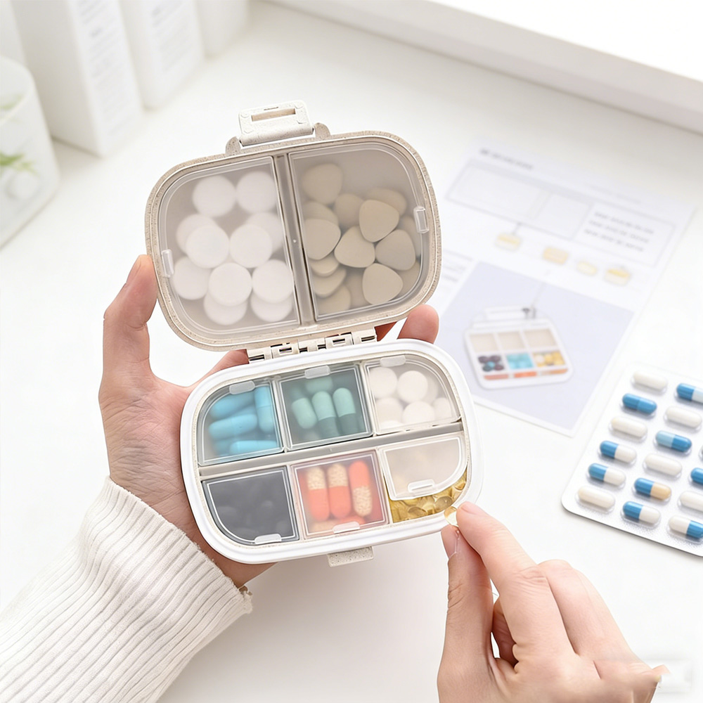 Home Office Kit - Estuche Portátil para Almacenamiento de Medicamentos,
