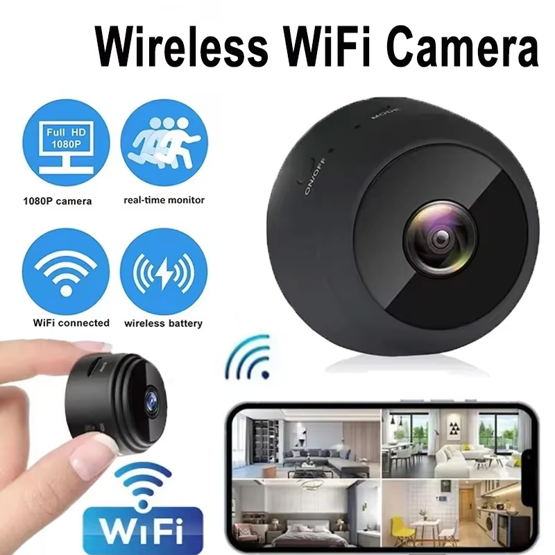 Webcam Hd 1080P - Nueva cámara A9 Wifi 1080p HD