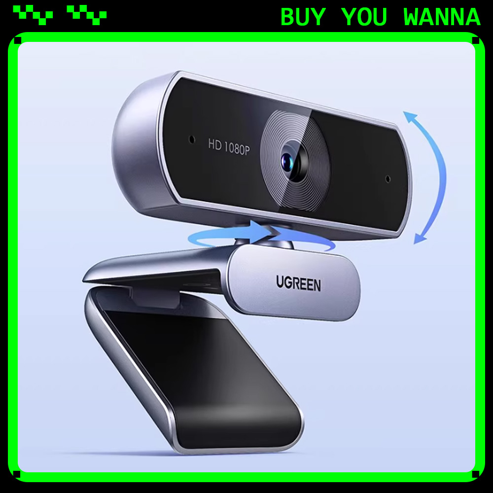 Webcam Hd 1080P - Cámara web UGREEN 1080P/2K/4K con micrófono,