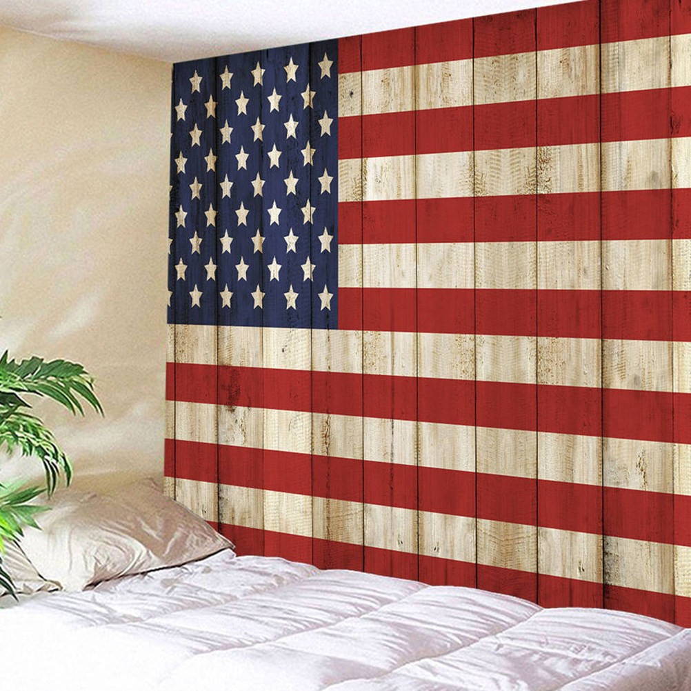 Home Office Backdrop - Fondo Fotográfico de Bandera Americana de