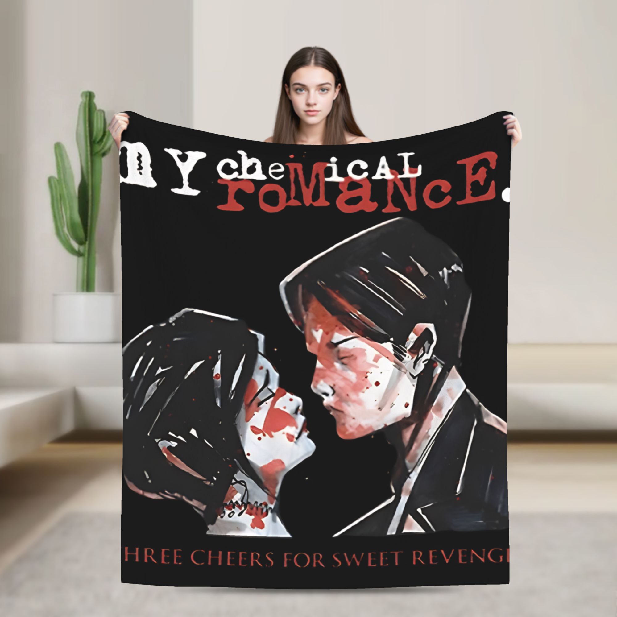 Home Office Romance - Manta de Franela My Chemical Romance,