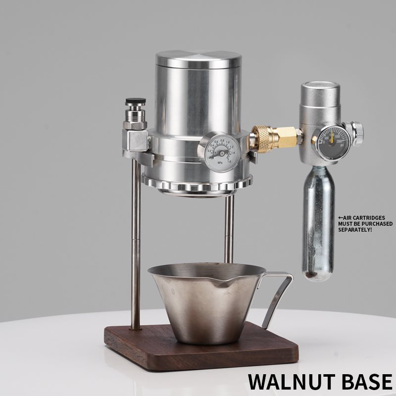 Home Office Moka - Cafetera neumática mejorada para acampar al
