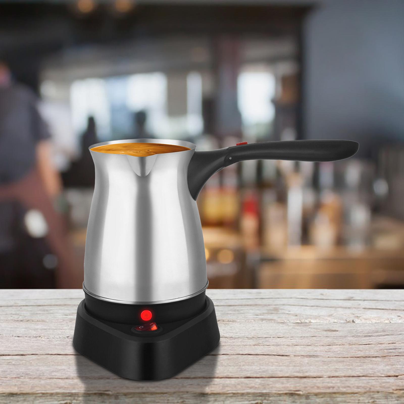 Home Office Moka - Cafetera Eléctrica Turca de 500 ml,