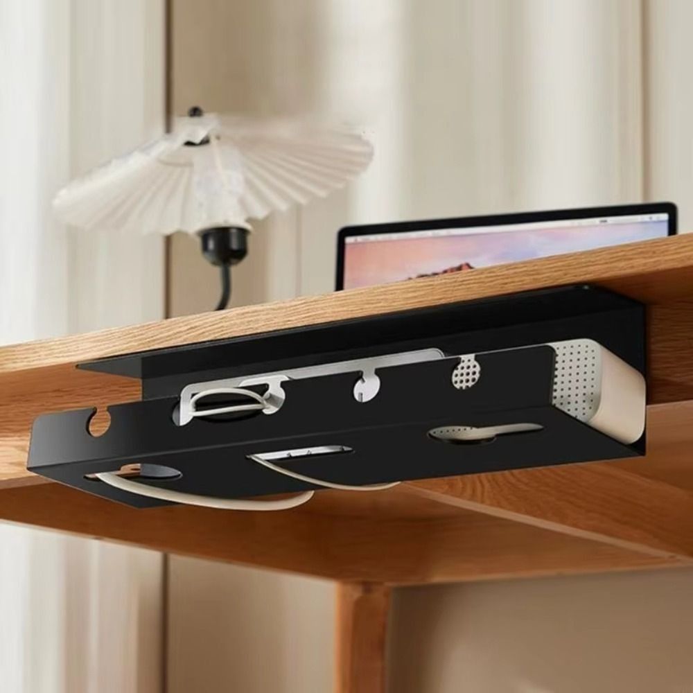 Home Office Equipment - Estante versátil para gestión de cables