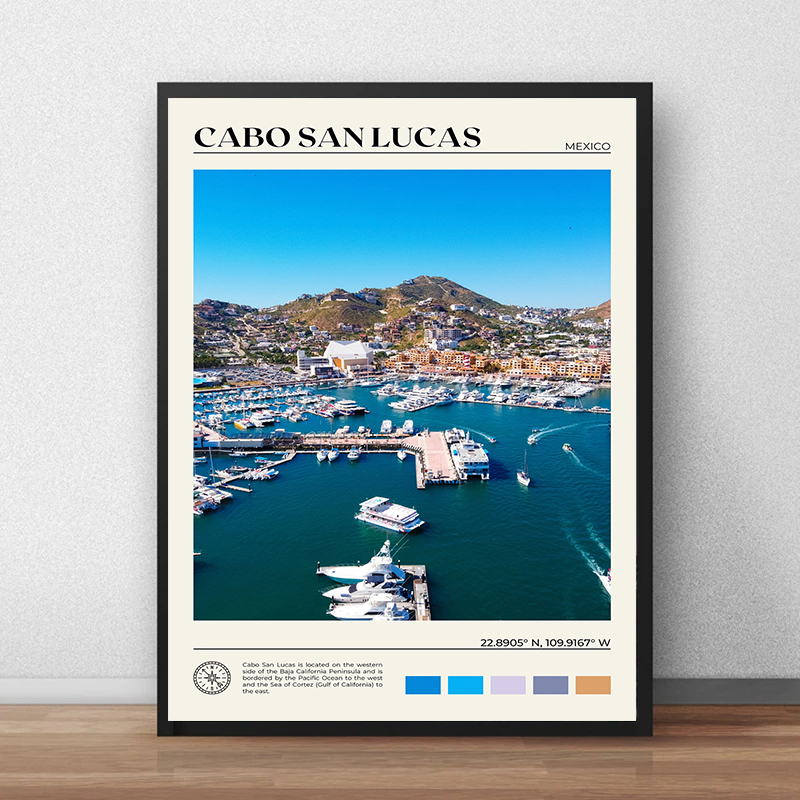 Póster de paisaje de viaje de  - Home Office Zacatecas reseña y precio