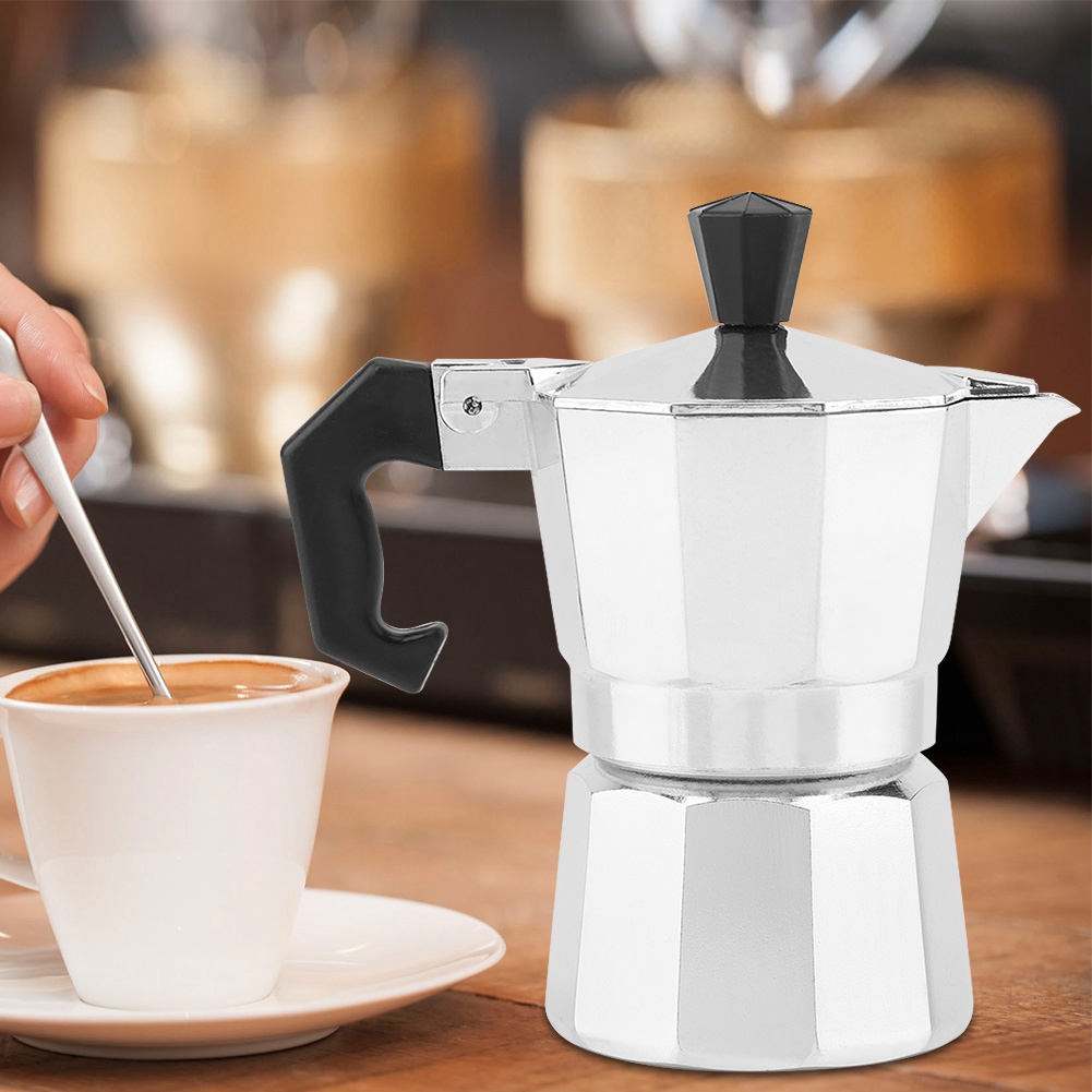 50mL 1 taza de aluminio tipo i - Home Office Moka reseña y precio