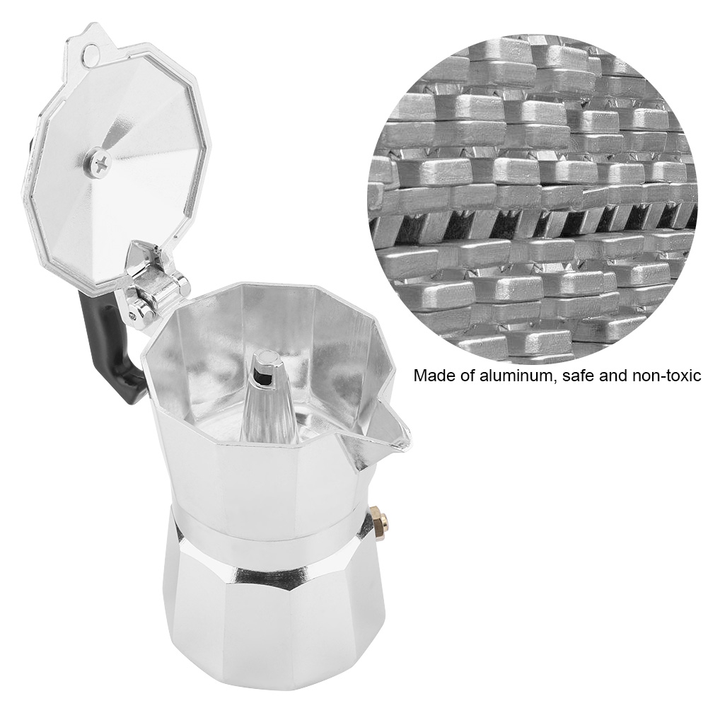 50mL 1 taza de aluminio tipo i - Home Office Moka reseña y precio