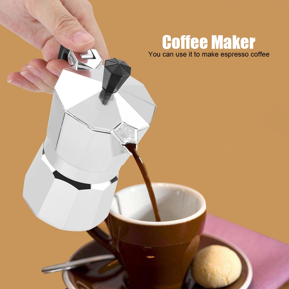 50mL 1 taza de aluminio tipo i - Home Office Moka reseña y precio