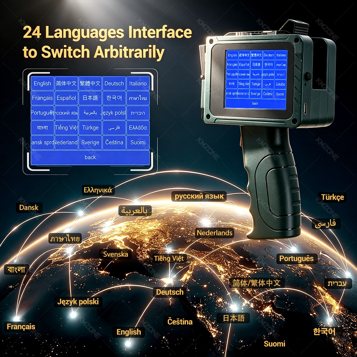 Impresora de etiquetas de inye - Label Maker Machine reseña y precio