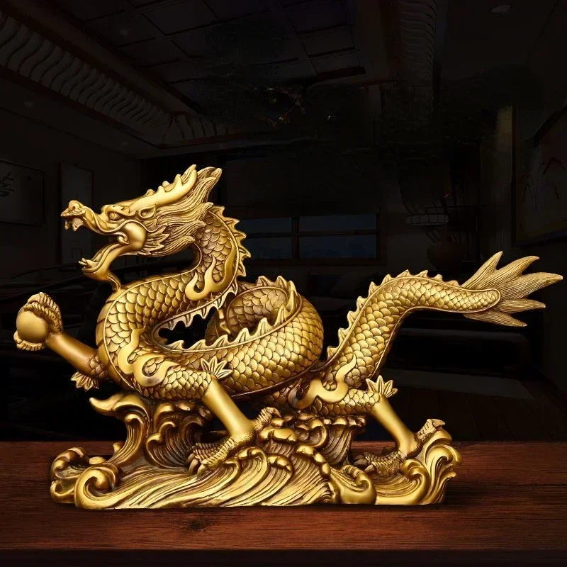 Adornos de Dragón de Cobre de  - Home Office Feng Shui reseña y precio