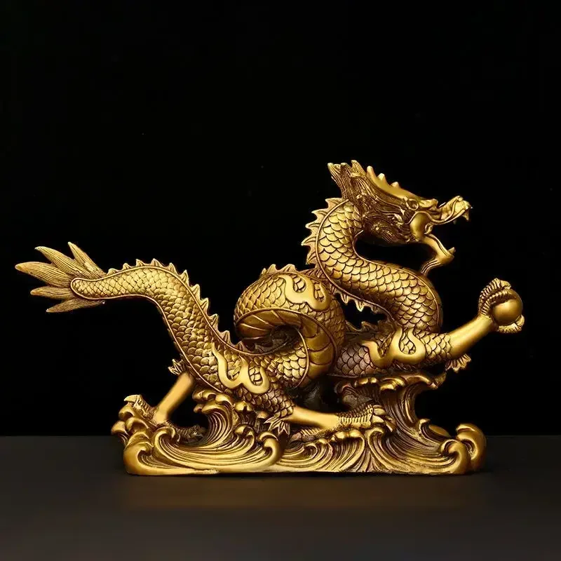 Adornos de Dragón de Cobre de  - Home Office Feng Shui reseña y precio