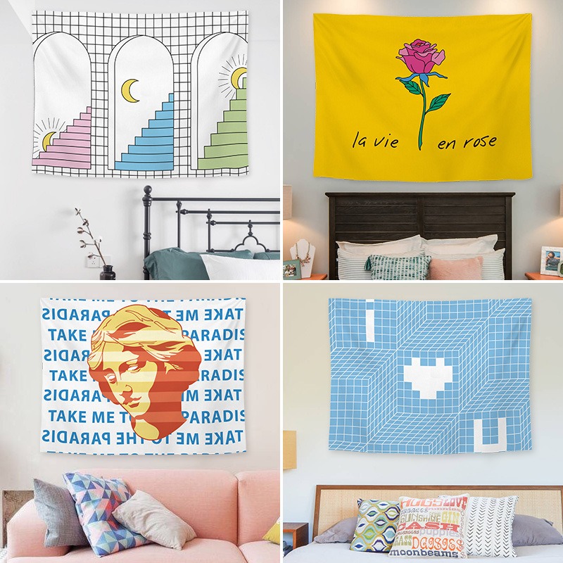 Fondo de dibujos animados abst - Home Office Backdrop reseña y precio