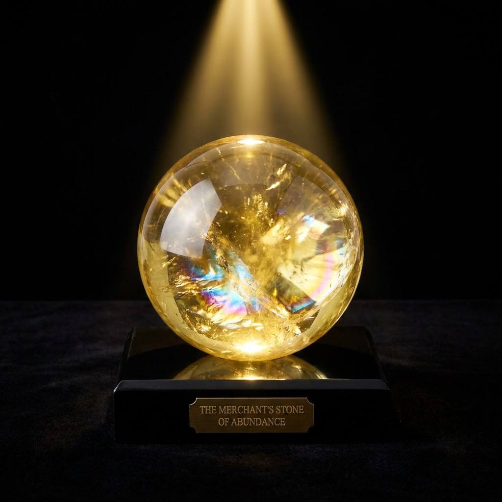 Esfera de Cristal de Citrino N - Home Office Feng Shui reseña y precio