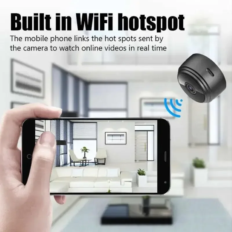 Nueva cámara A9 Wifi 1080p HD  - Webcam Hd 1080P reseña y precio