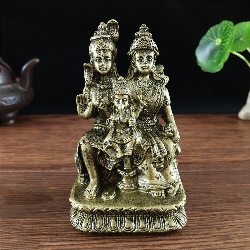 Estatua de Shiva de Color Bron - Home Office Feng Shui reseña y precio