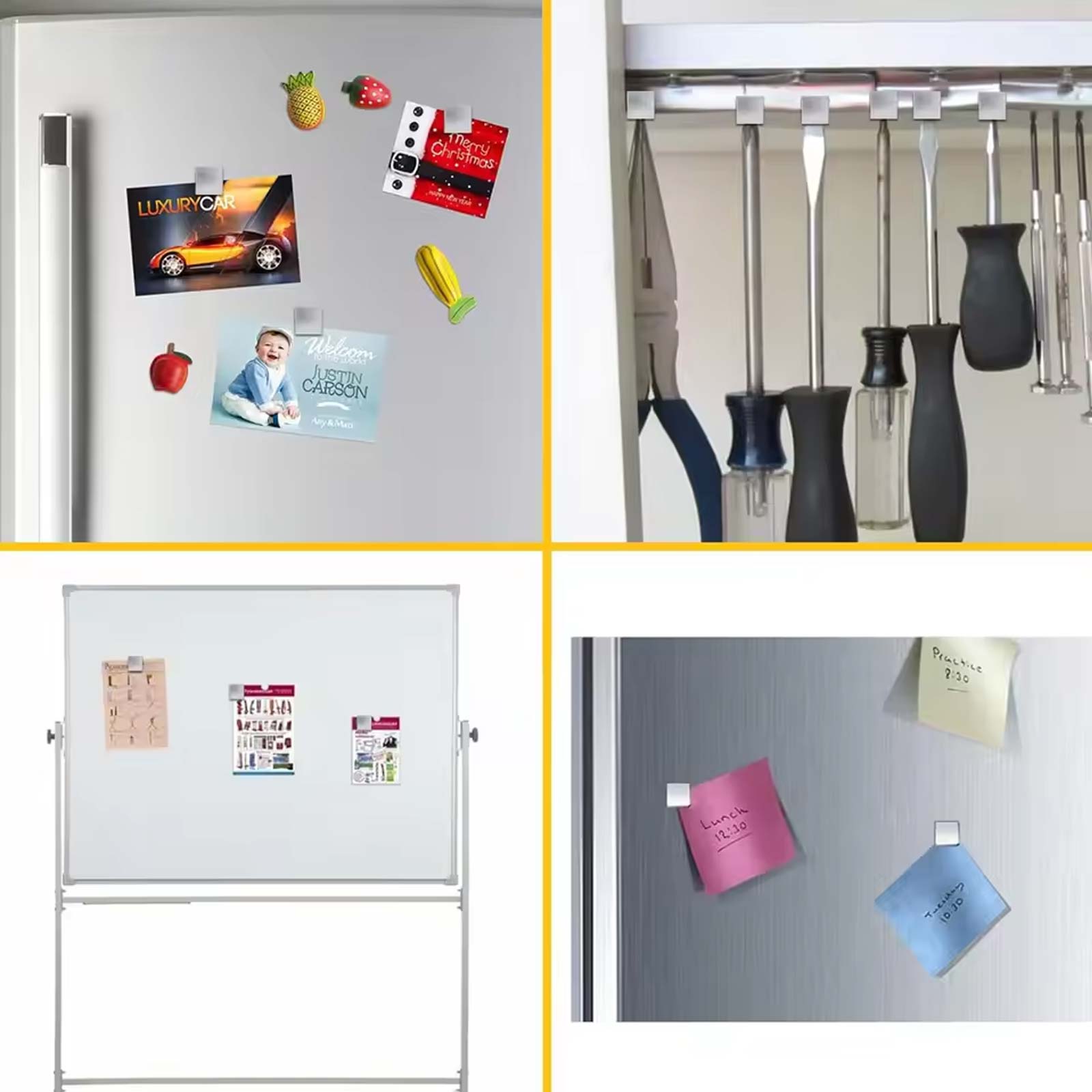 50/100 Uds. Cubos magnéticos c - Whiteboard Magnetic reseña y precio