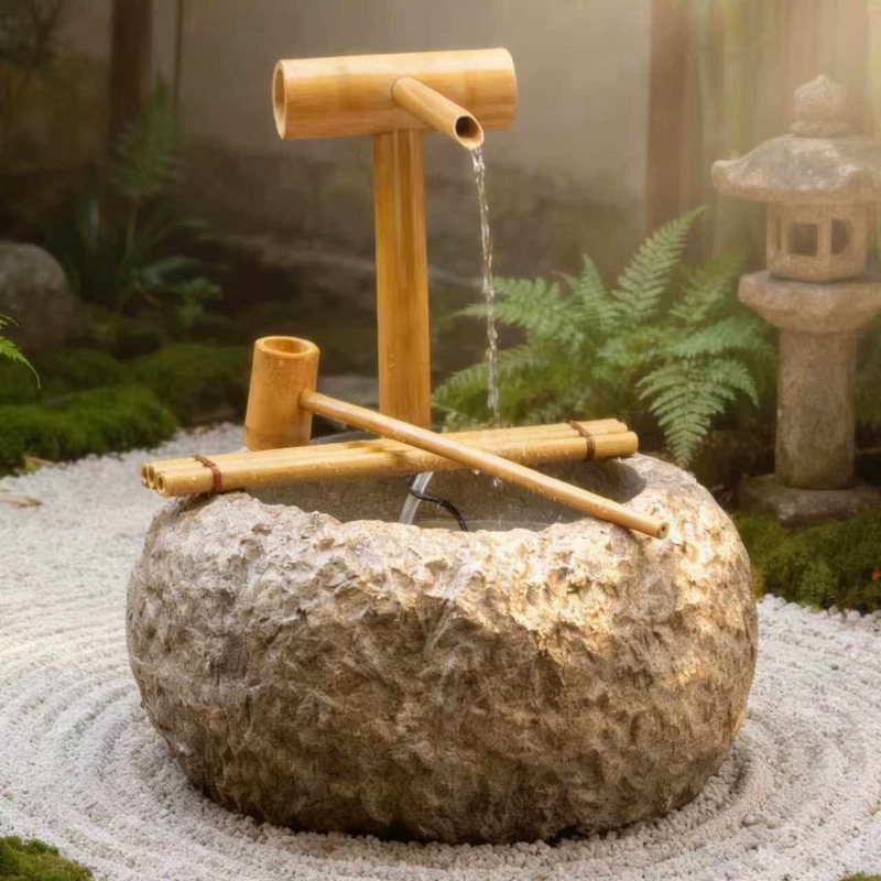 Fuente de Agua para Exteriores - Home Office Feng Shui reseña y precio