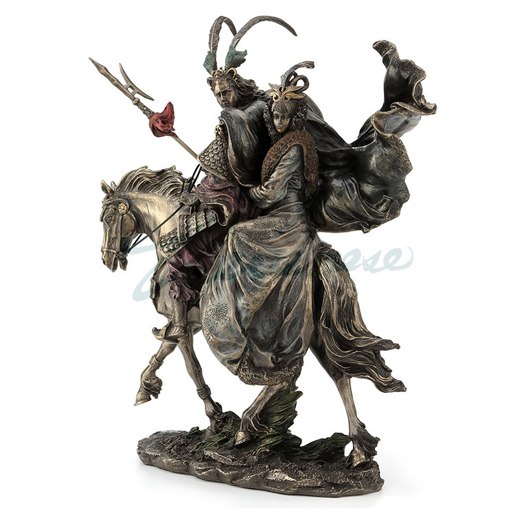 Estatua de Resina de Lu Bu y D - Home Office Romance reseña y precio