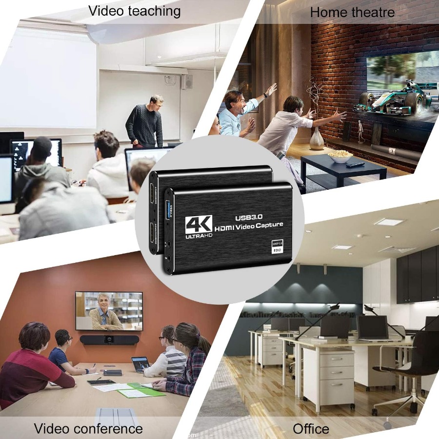 Tarjeta de captura de vídeo 4K - Webcam Hd 1080P reseña y precio