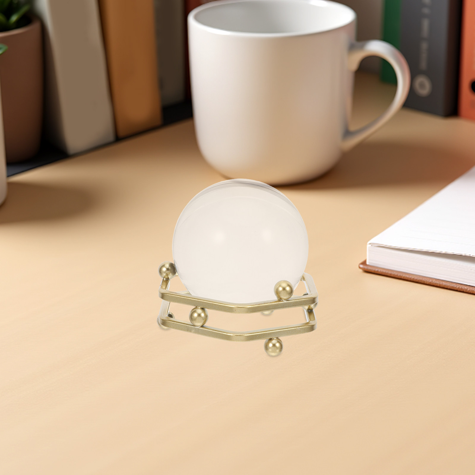Esfera de Cristal Transparente - Home Office Feng Shui reseña y precio