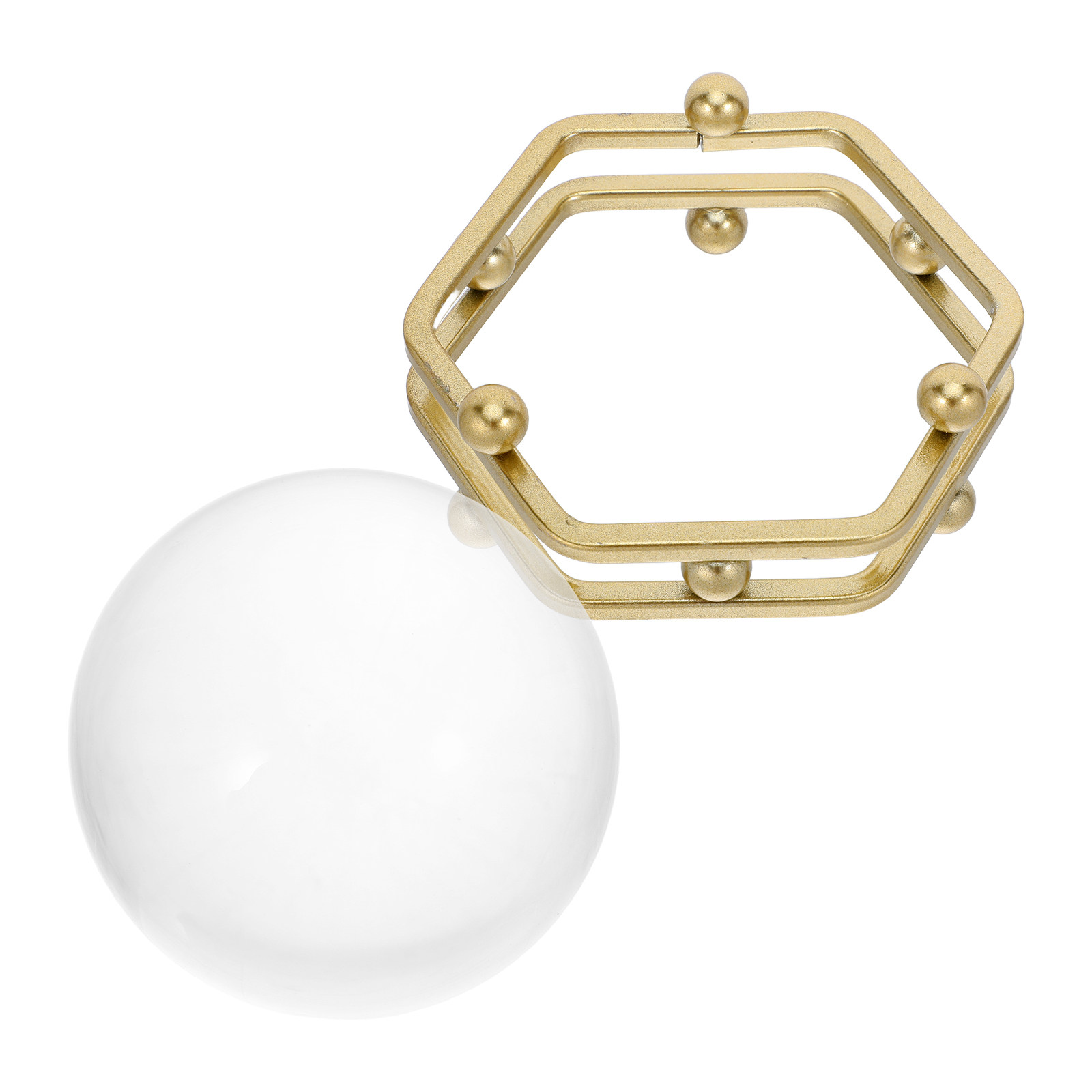 Esfera de Cristal Transparente - Home Office Feng Shui reseña y precio