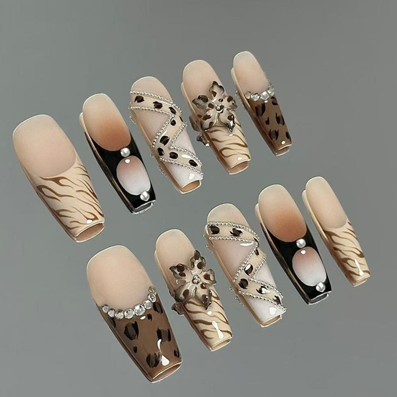 10 Uds. Uñas Postizas Francesa - Home Office Setup Ideas reseña y precio