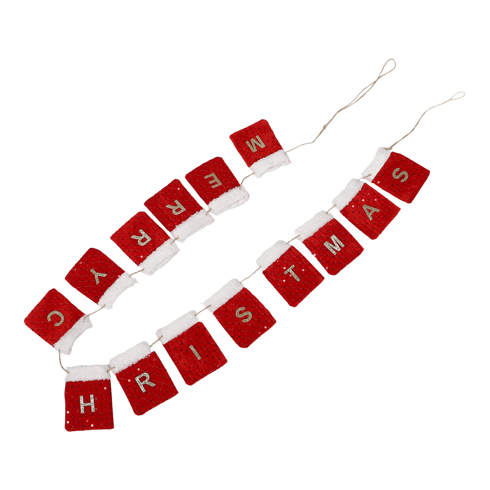 Guirnalda de tela con letras n - Home Office Backdrop reseña y precio