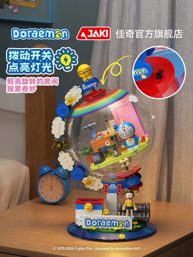 JAKI Doraemon - Bloques de Con - Home Office Kit reseña y precio