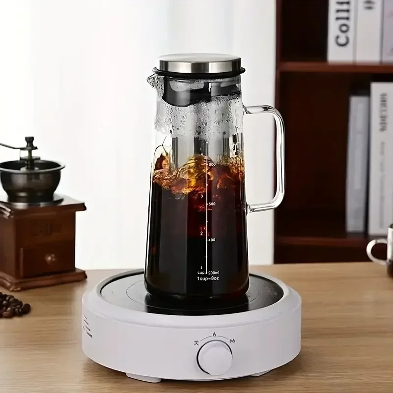 Jarra de Vidrio para Café Frío - Home Office Moka reseña y precio