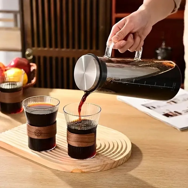 Jarra de Vidrio para Café Frío - Home Office Moka reseña y precio