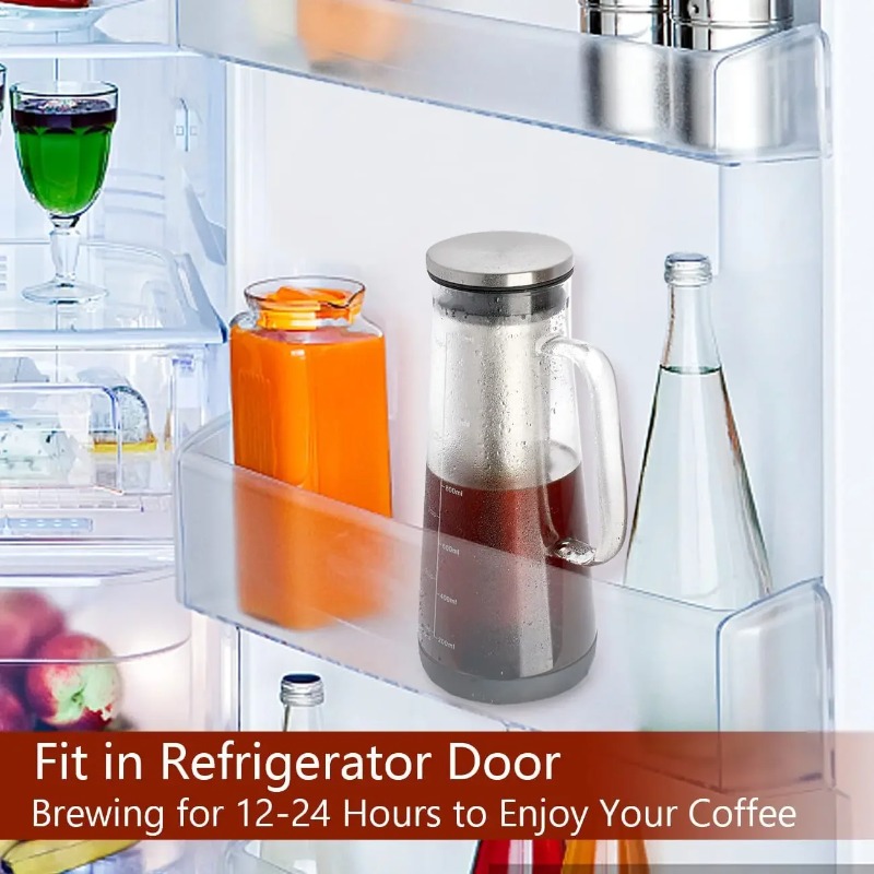 Jarra de Vidrio para Café Frío - Home Office Moka reseña y precio