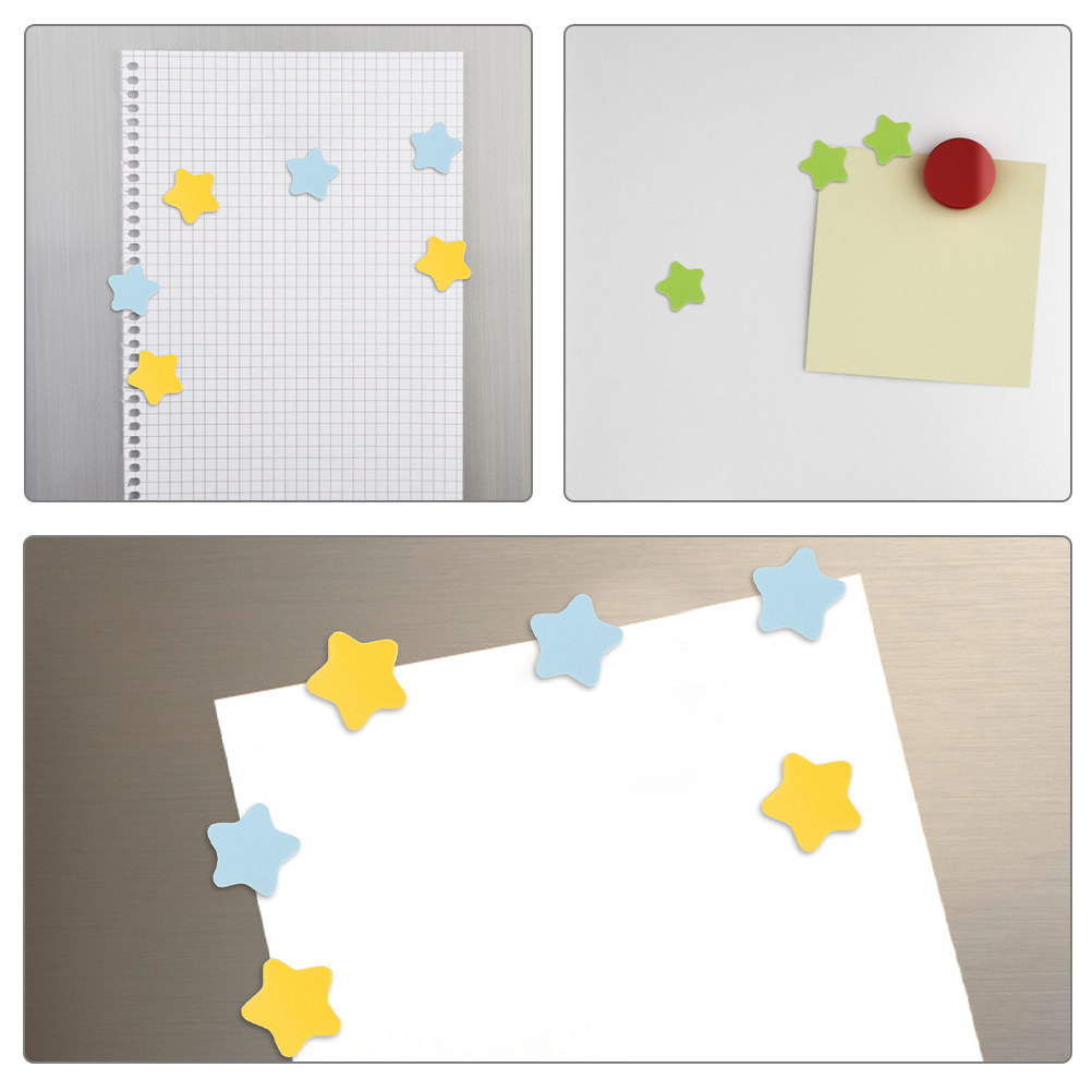 100 piezas de estrellas magnét - Whiteboard Magnetic reseña y precio
