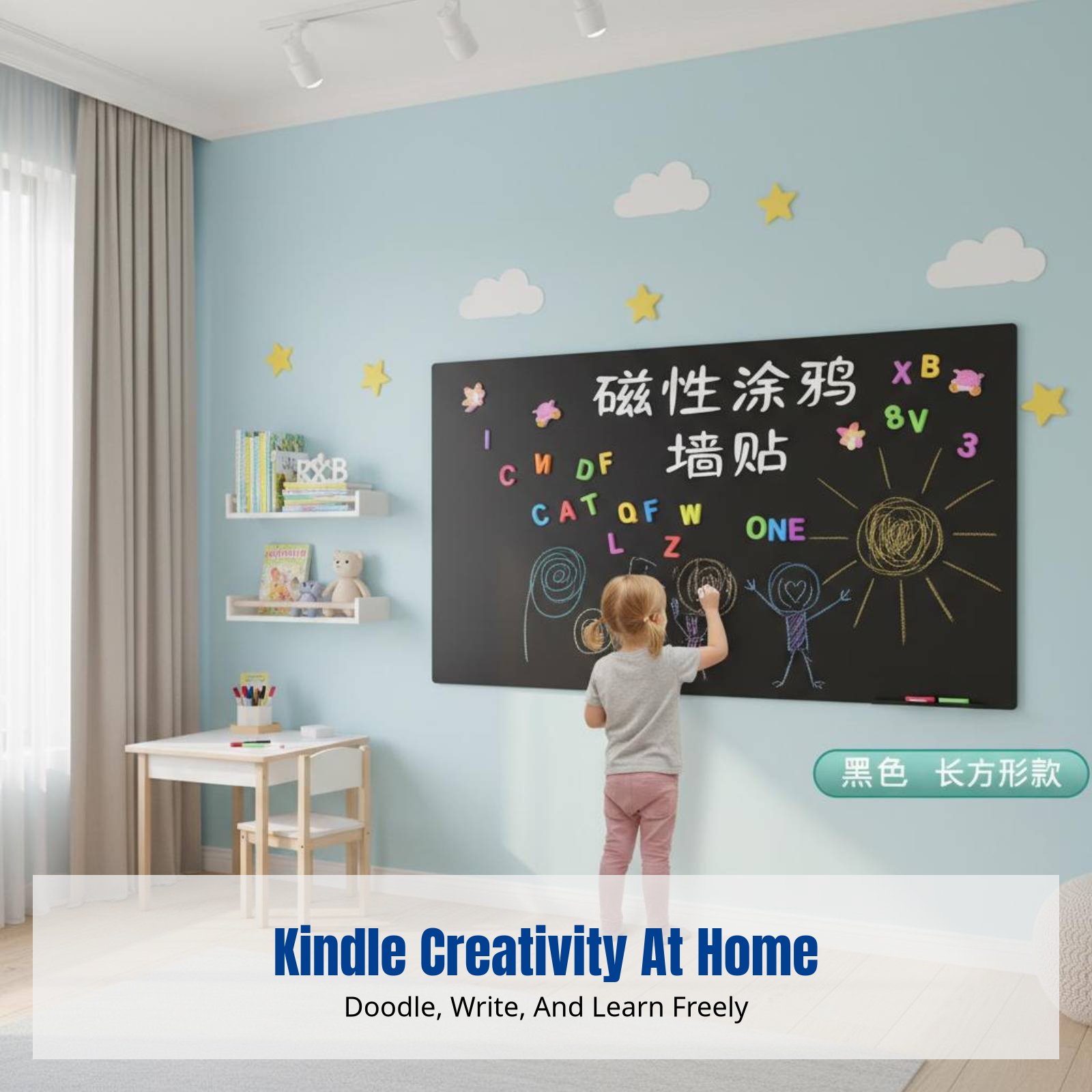 Pizarra Adhesiva de Pared para - Whiteboard Magnetic reseña y precio